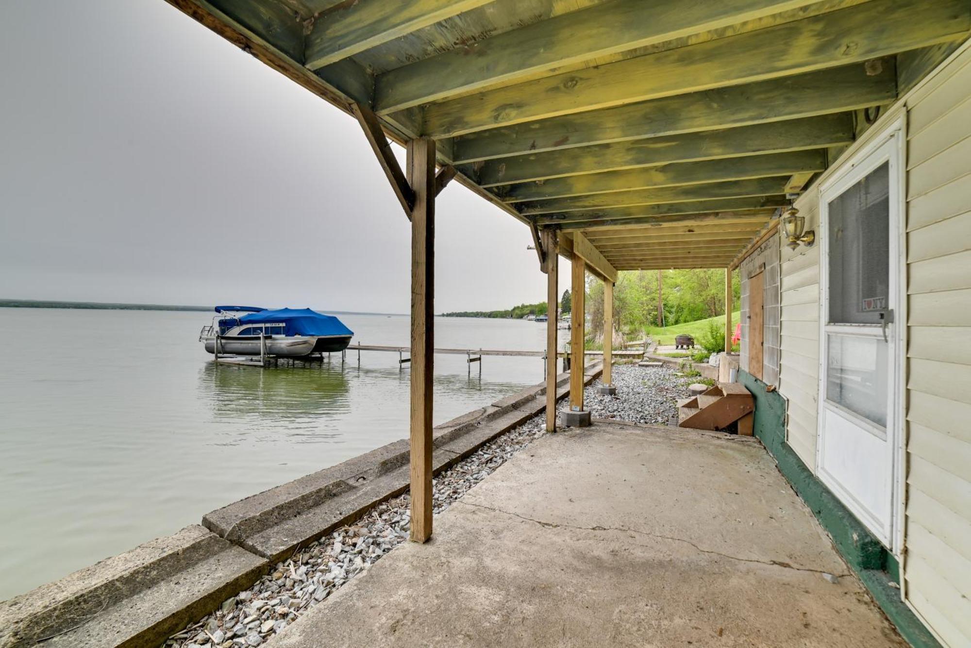 Cayuga Lake Retreat In Seneca Falls With Dock! ภายนอก รูปภาพ